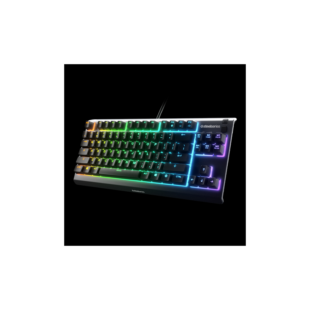 Клавіатура SteelSeries Apex 3 TKL UA USB Black (64831) - зображення 1