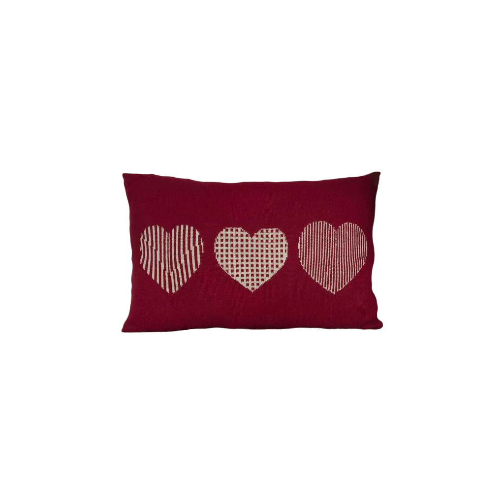 Подушка Прованс декоративна Серця 30х45 (4823093436800) - зображення 1