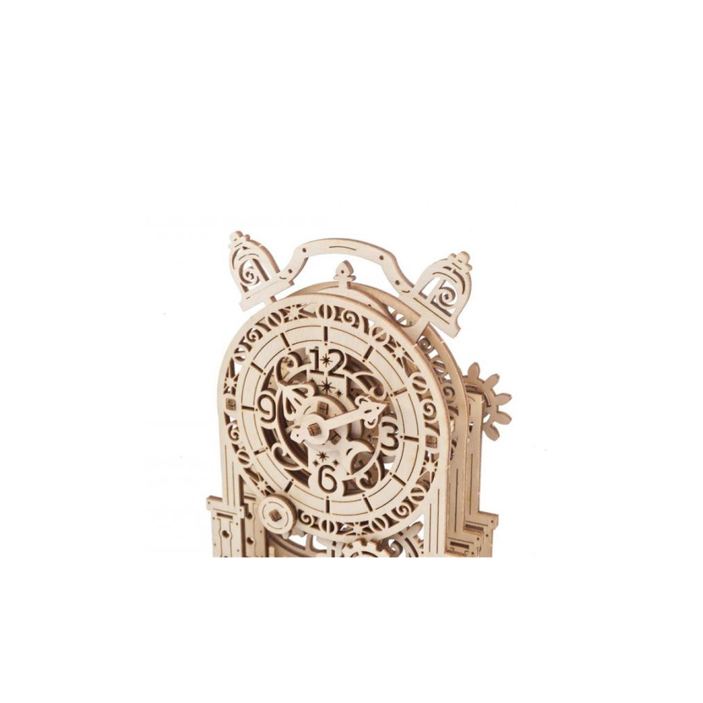Конструктор Ugears механічний 3D Вінтажний будильничок (70163) - зображення 12