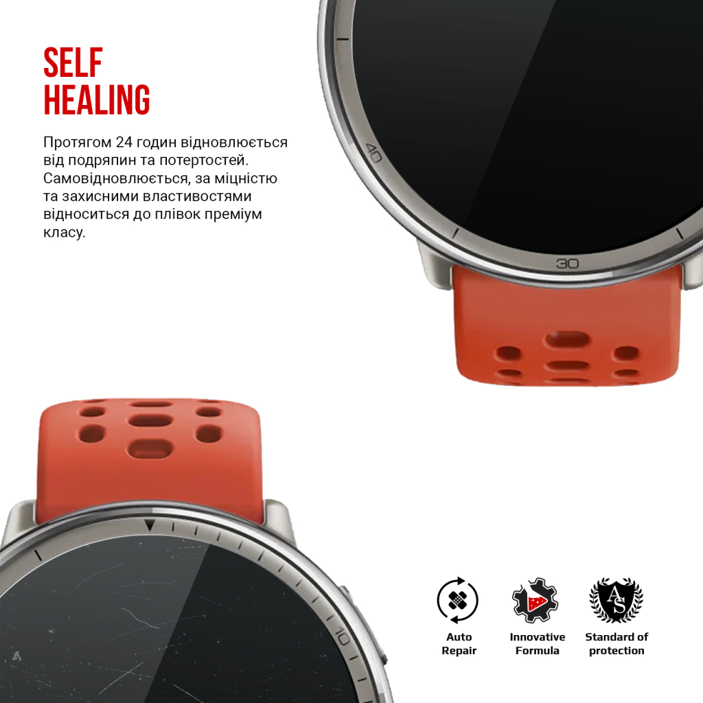 Плівка захисна Armorstandart Amazfit Active 2 6 шт. (ARM84396) - зображення 3