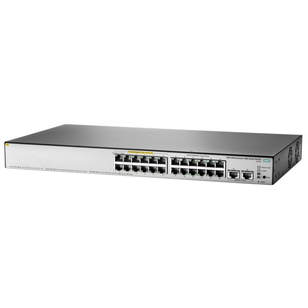 Комутатор мережевий HP 1850-24G-PoE+ (JL172A) - зображення 2