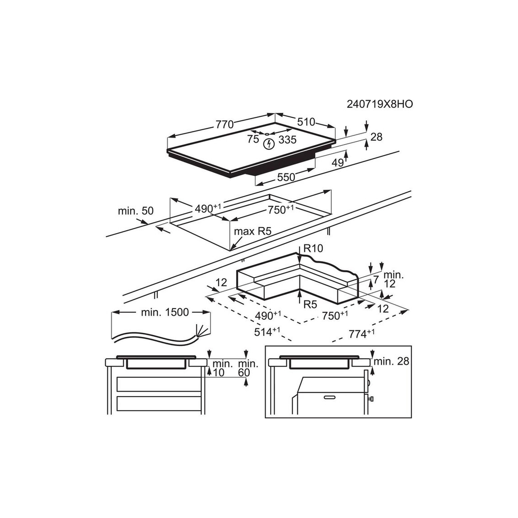 Варочна поверхня Electrolux EIS82453IZ - зображення 7