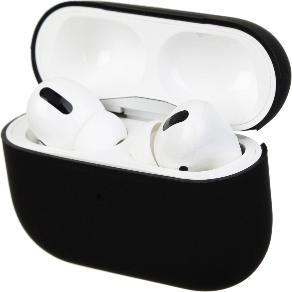 Чохол для навушників Armorstandart Ultrathin Silicone Case для Apple AirPods Pro Black (ARM55920) - зображення 1