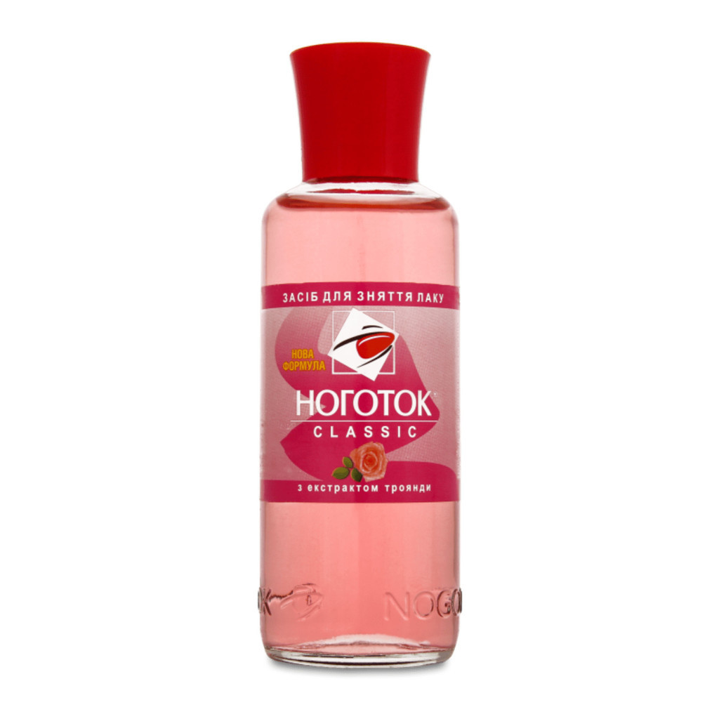 Рідина для зняття лаку Nogotok З екстрактом Троянди 100 мл (4820031460170) - изображение 1