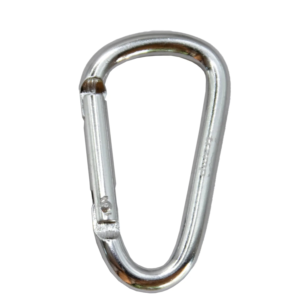 Карабін туристичний Tramp Набір 10 шт без муфти 6 cм Silver (UTRA-300-silver) - зображення 1