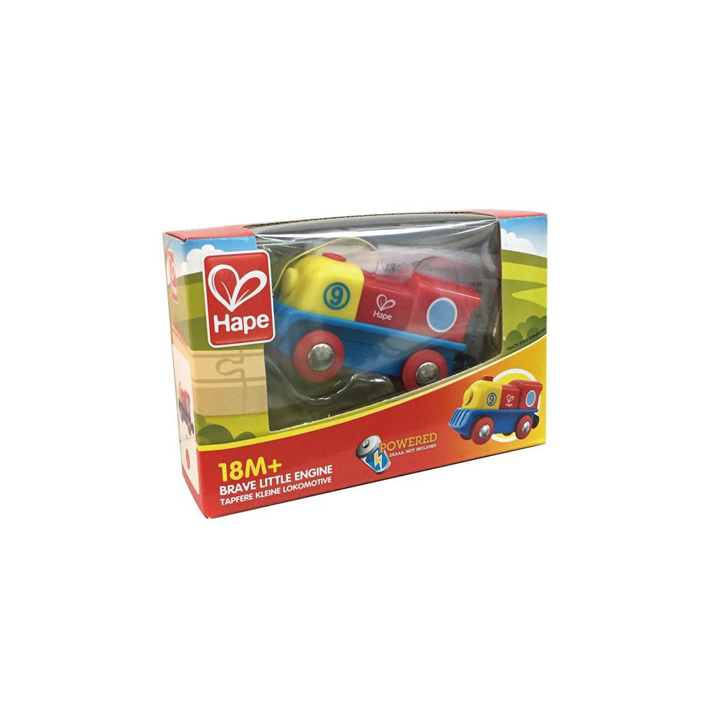 Залізниця Hape Паровозик для залізниці (E3820) - зображення 3