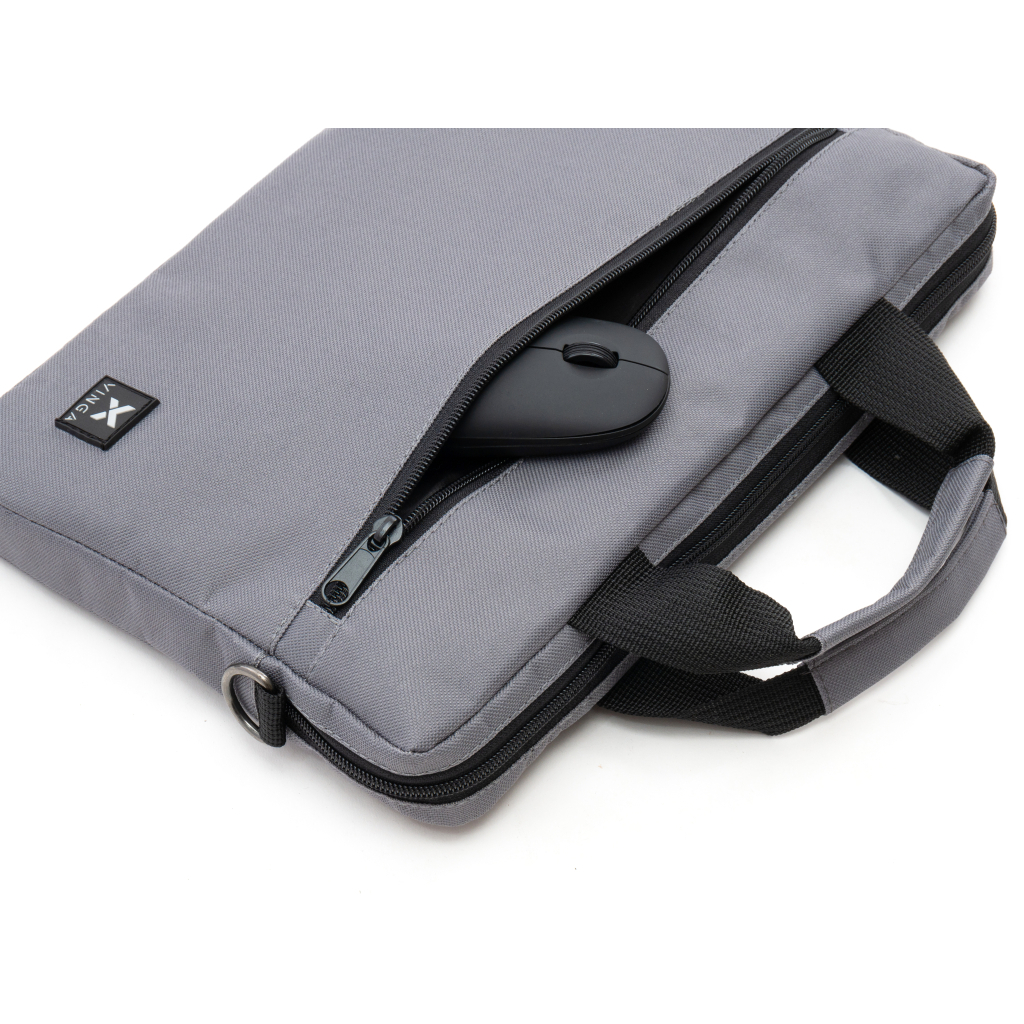 Сумка для ноутбука Vinga 14" NB1401 gray (NB1401GR) - зображення 5