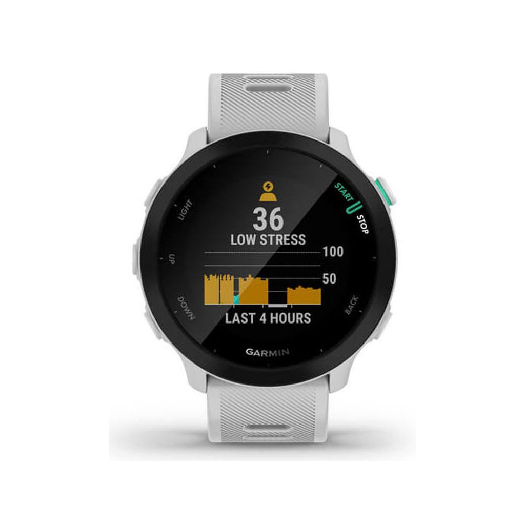 Смарт-годинник Garmin Forerunner 55, Whitestone, GPS (010-02562-11) - зображення 6