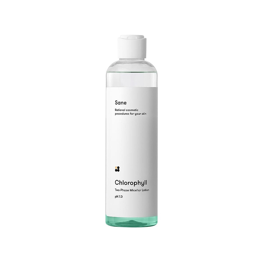 Міцелярна вода Sane Chlorophyll Two-Phase Micellar Lotion Двофазна 50 мл (4820266830335) - зображення 2