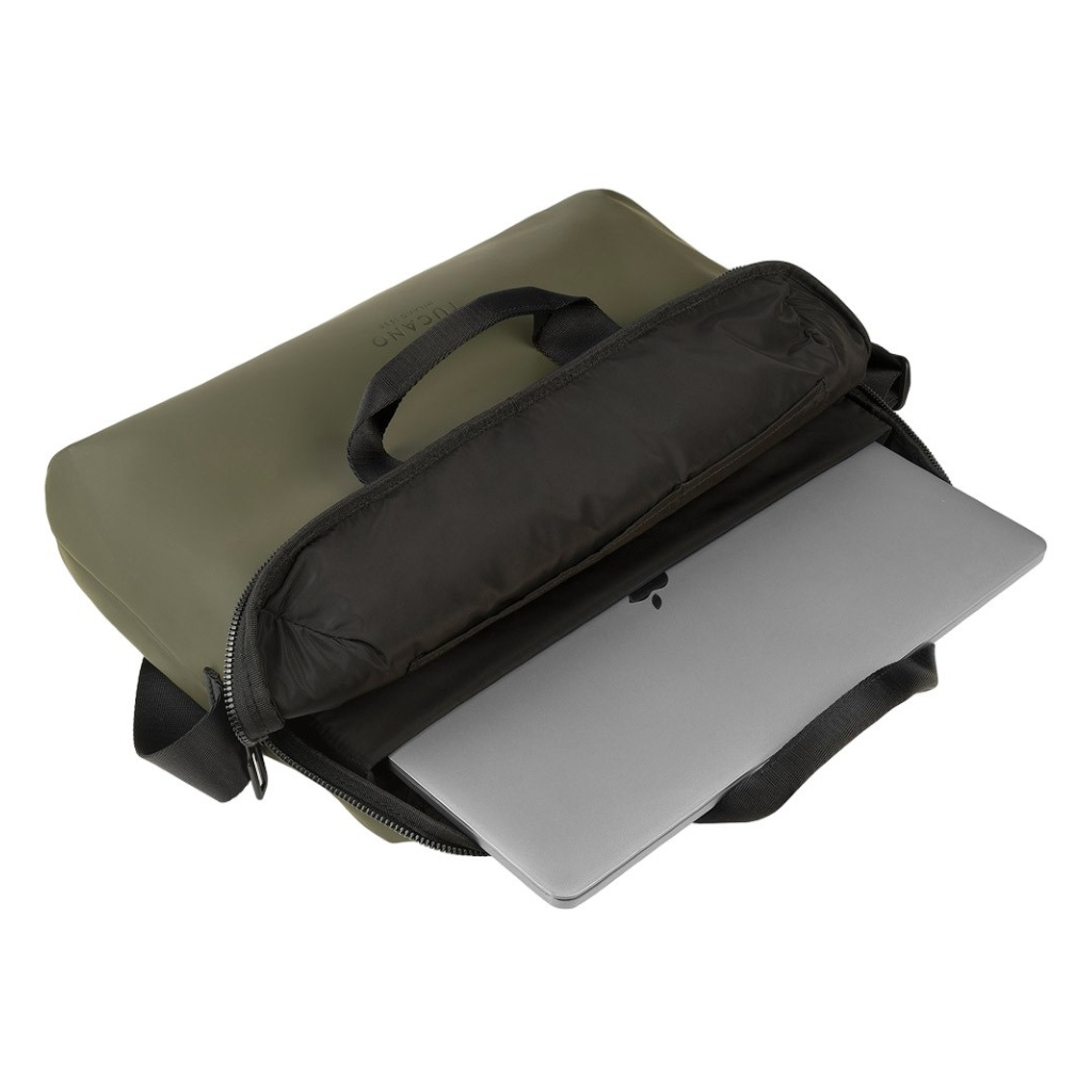 Сумка для ноутбука Tucano 15.6" Gommo green (BGOM15-VM) - зображення 5