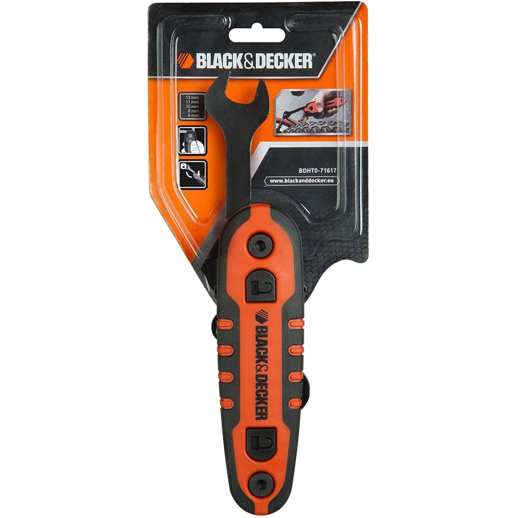 Ключ Black&Decker ріжковий гайковий 5 шт (BDHT0-71617) - зображення 4