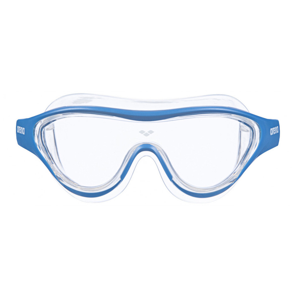 Окуляри для плавання Arena The One Mask 003148-101 прозорий, блакитний, білий Уні OSFM (3468336363652) - зображення 2