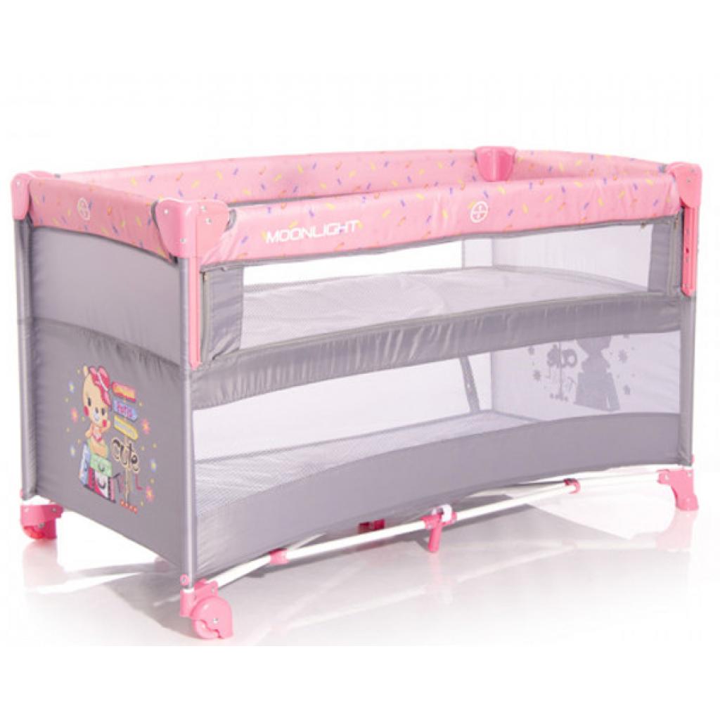 Дитячий манеж Bertoni/Lorelli Up And Down (pink trevel) - зображення 1