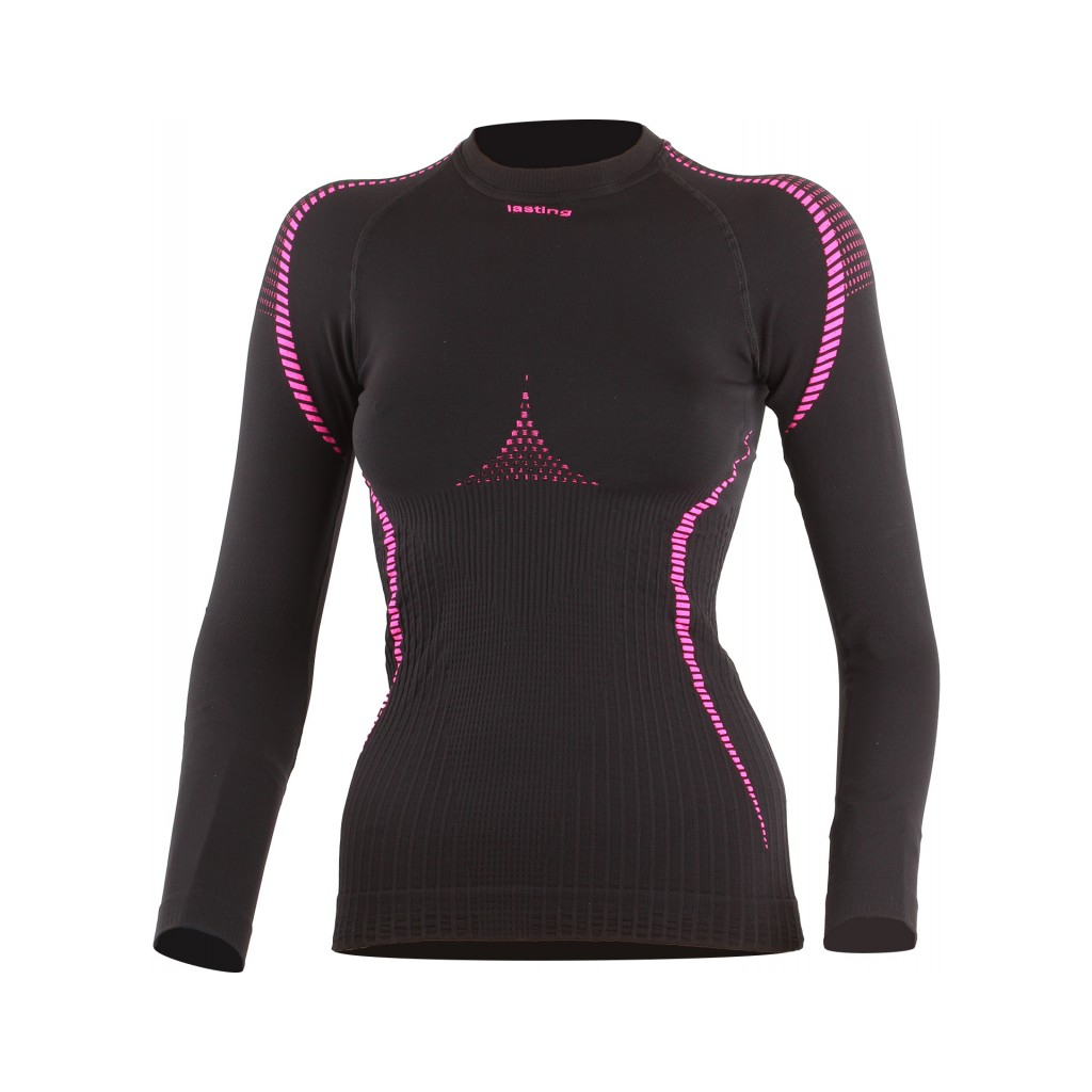 Термокофта Lasting Sita 9040 - L/XL - чорний/рожевий (002.001.3453) - зображення 1