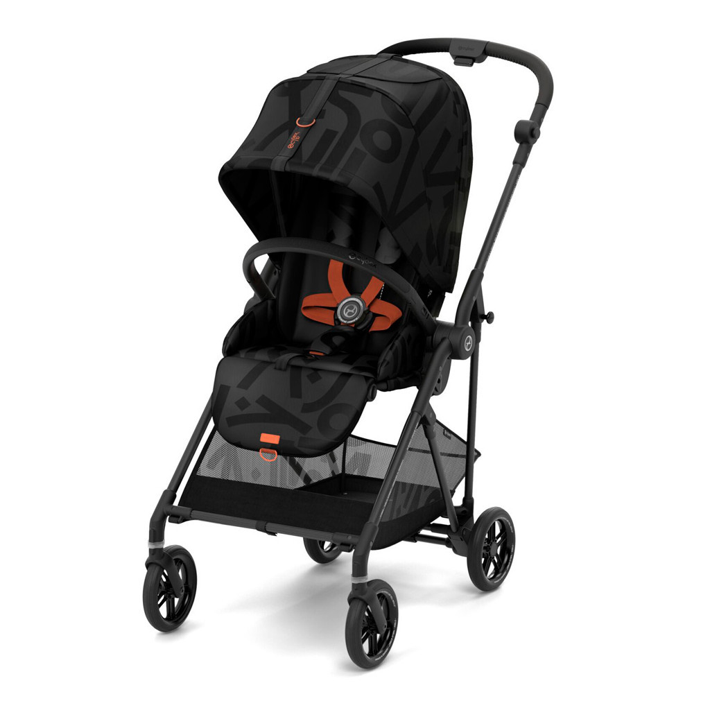 Коляска Cybex Коляска Melio Real Black (з бампером) (522002631) - зображення 5