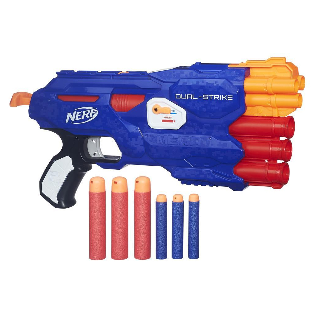 Іграшкова зброя Hasbro Nerf Elite Dual-Strike (B4620) - зображення 1