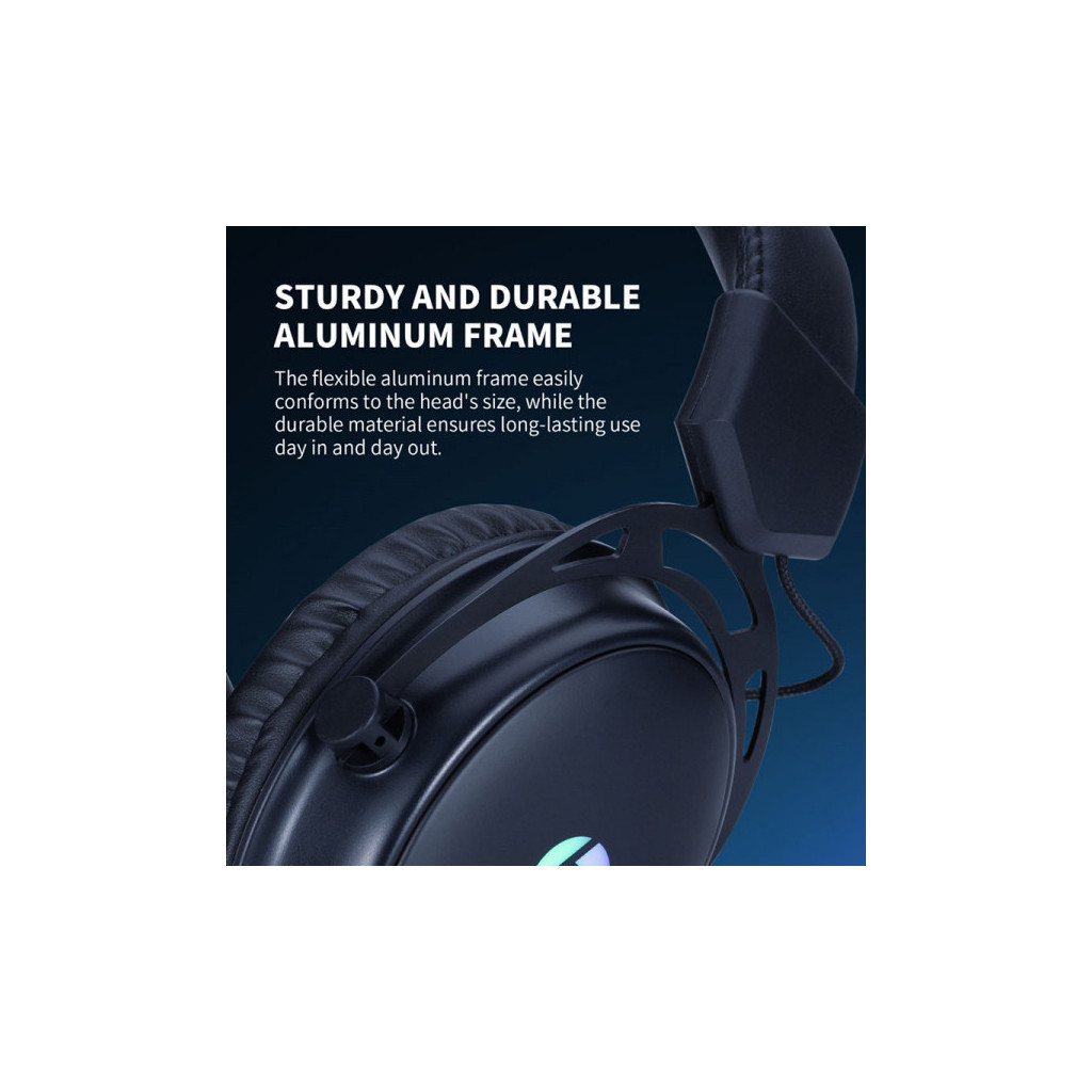 Навушники HP DHE-8005 Gaming USB 7.1 Black (DHE-8005U) - зображення 3