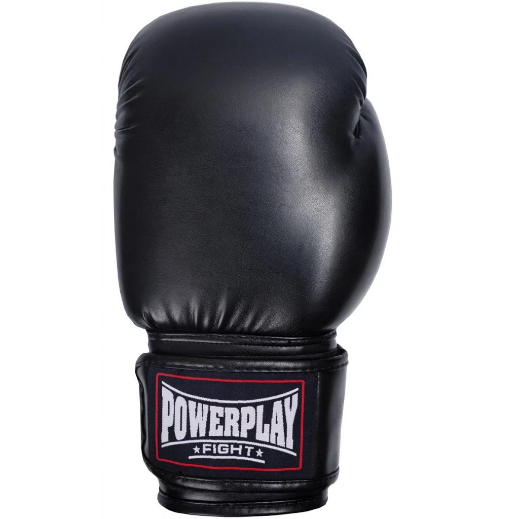 Боксерські рукавички PowerPlay 3004 10oz Black (PP_3004_10oz_Black) - зображення 3