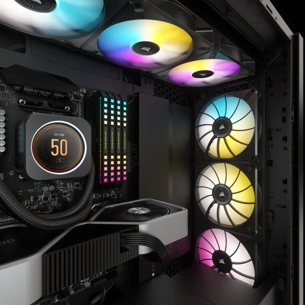 Система рідинного охолодження Corsair iCUE H170i Elite LCD Display (CW-9060063-WW) - зображення 11