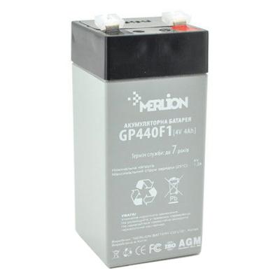 Батарея до ДБЖ Merlion 4V-4Ah (GP44F1/ GP44M1) - зображення 1