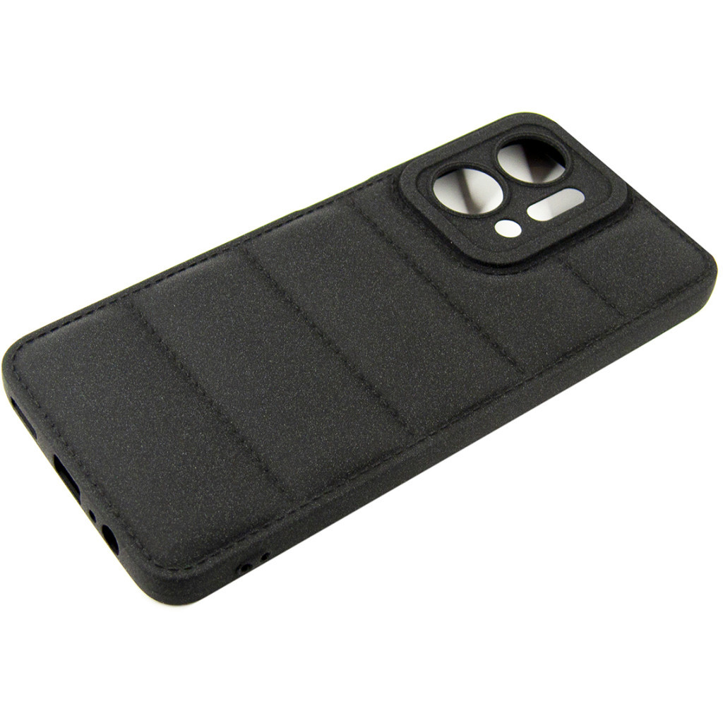 Чохол до мобільного телефона Dengos Soft HONOR X7a (black) (DG-TPU-SOFT-46) - зображення 4