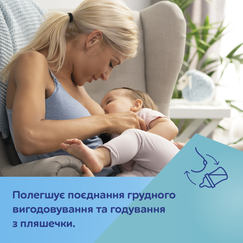 Пляшечка для годування Canpol babies EasyStart Newborn baby з широким отвором 240 мл (35/217_pin) - зображення 12
