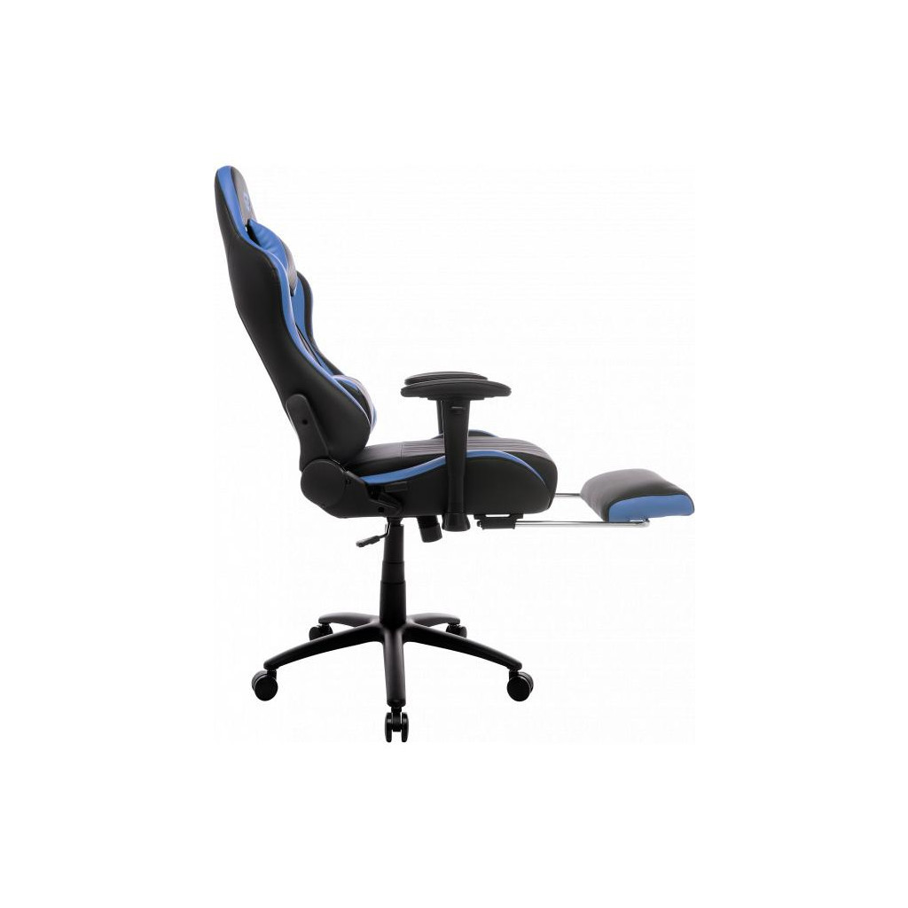 Крісло ігрове GT Racer X-2534-F Black/Blue - зображення 5