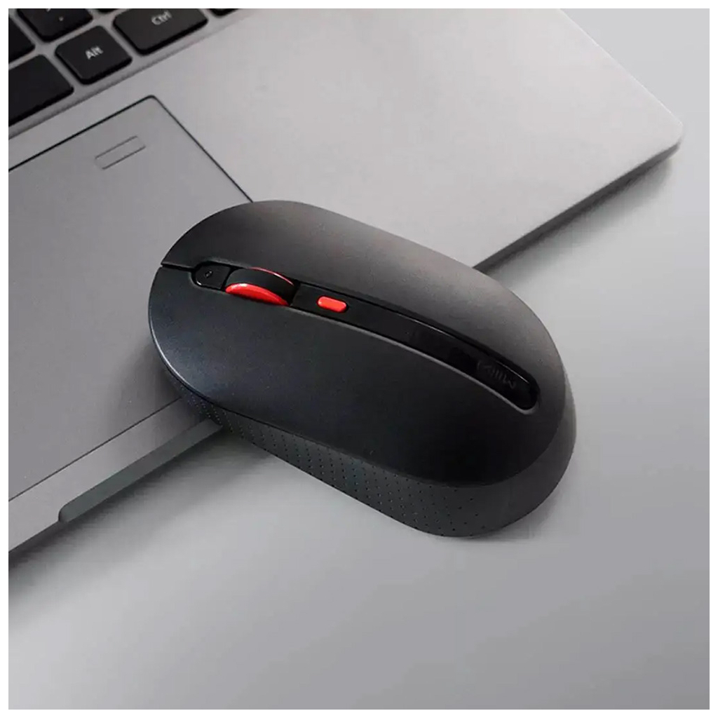 Мишка Xiaomi Miiiw Mute Wireless Black (MWMM01 Black) - зображення 5