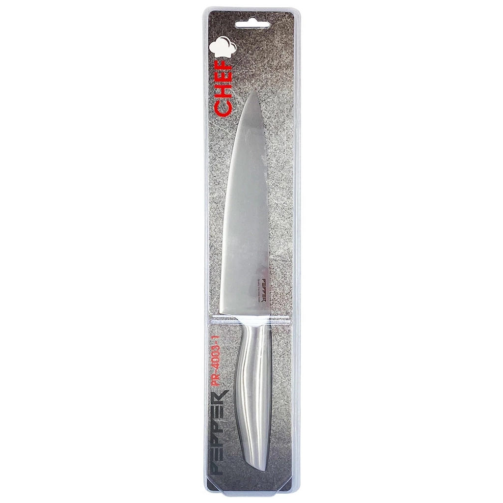 Кухонний ніж Pepper Metal Шеф 20,3 см PR-4003-1 (100178) - зображення 1