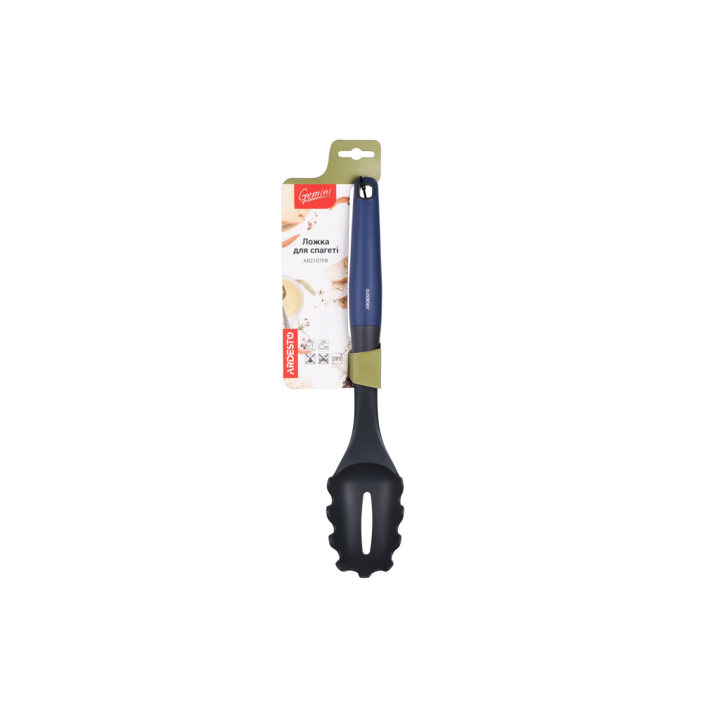 Ложка кухарська Ardesto Spaghetti Gemini Blue (AR2107PB) - зображення 2