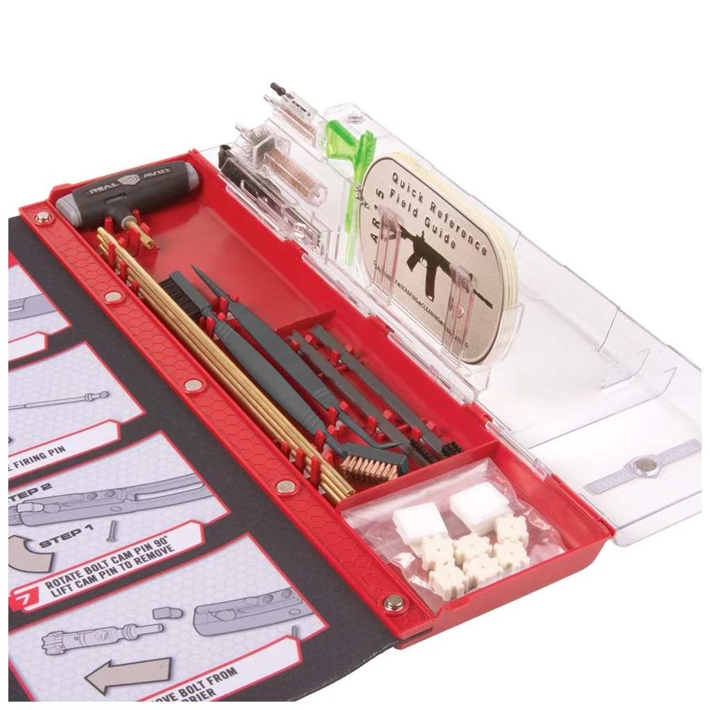 Набір для чистки зброї Real Avid Master Cleaning Station AR15 (AVMCS-AR) - зображення 2
