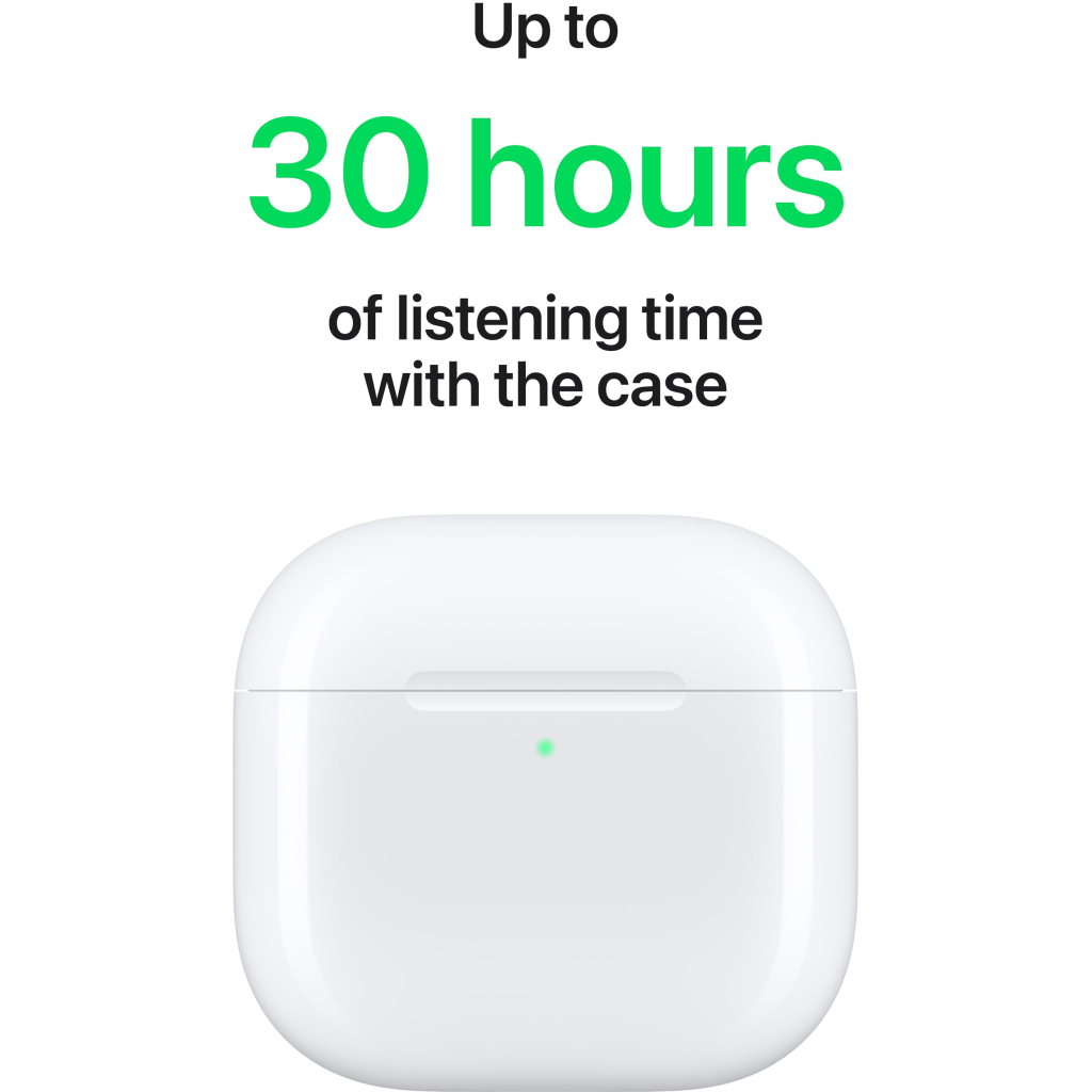 Навушники Apple AirPods 4 with Active Noise Cancellation (MXP93ZE/A) - зображення 7