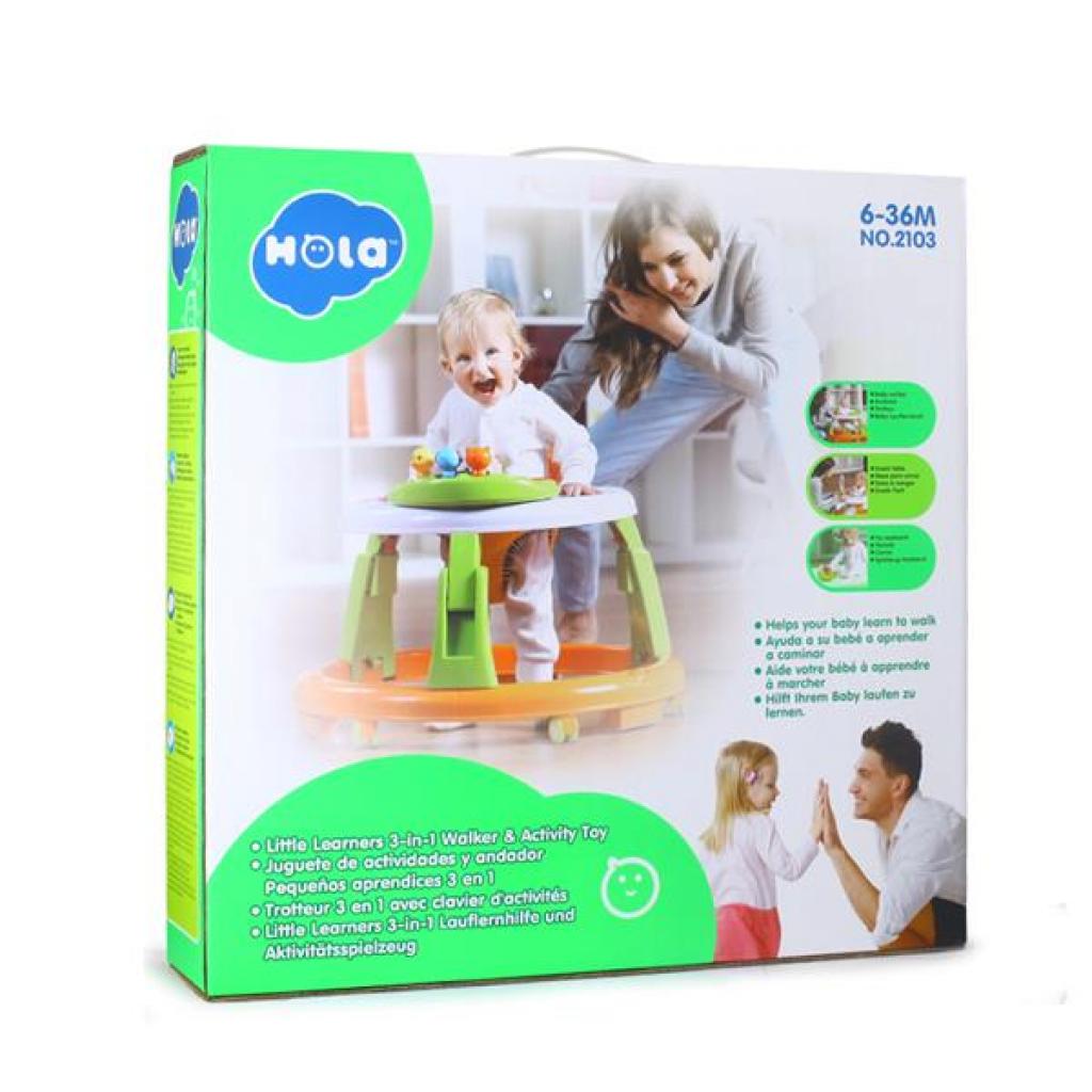 Ходунки Hola Toys з піаніно і звірятками (2103) - зображення 2