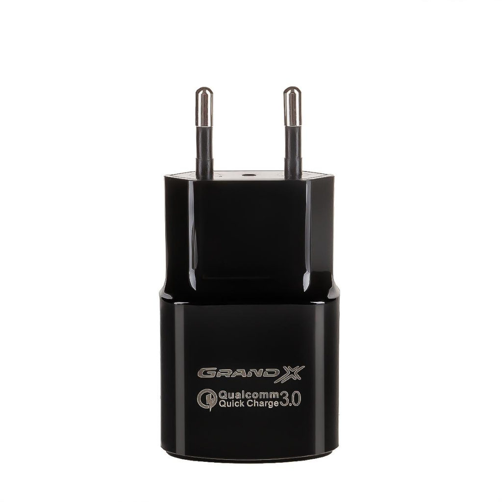 Зарядний пристрій Grand-X Quick Charge QС3.0, + cable USB -> Type C 1m (CH-550TC) - зображення 7