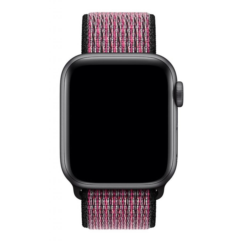 Ремінець до смарт-годинника Apple 44mm Pink Blast/True Berry Nike Sport Loop (MWU42ZM/A) - зображення 3