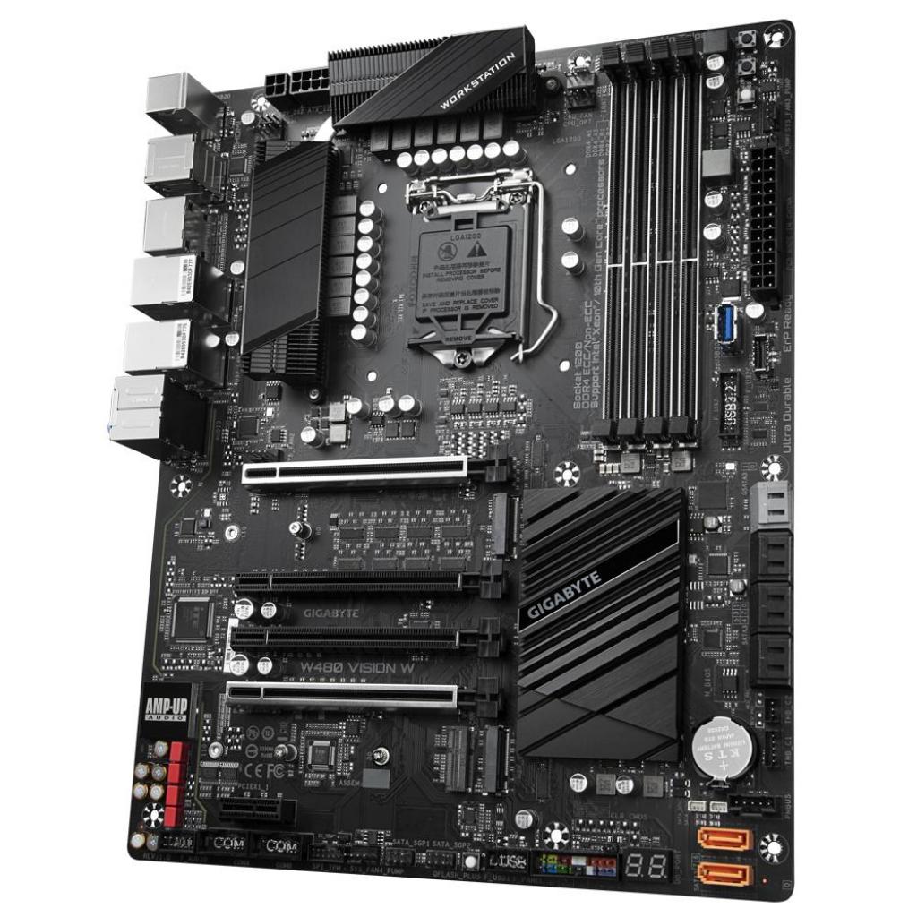 Серверна материнська плата GIGABYTE W480 VISION W - зображення 5