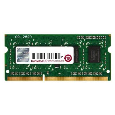Модуль пам'яті для ноутбука SODIMM DDR3 2GB 1066 MHz Transcend (TS256MSK64V1N) - зображення 1