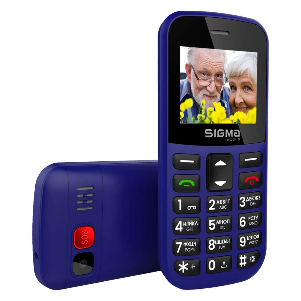 Мобільний телефон Sigma Comfort 50 EASY TYPE-C Blue (4827798585238) - зображення 4