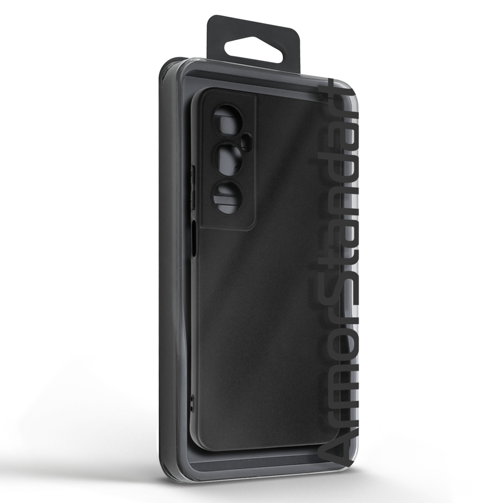 Чохол до мобільного телефона Armorstandart Matte Slim Fit Realme C65 4G Camera cover Black (ARM77858) - зображення 5