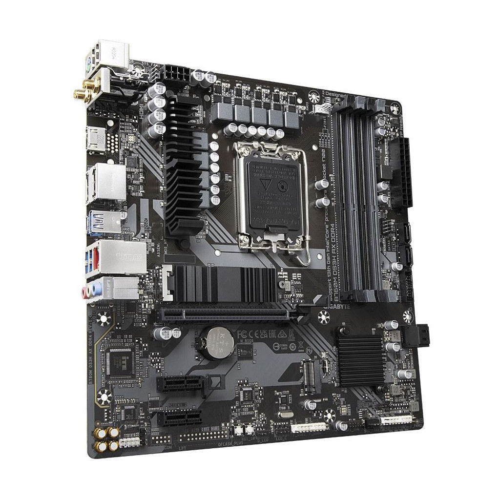 Материнська плата GIGABYTE B760M DS3H AX DDR4 - зображення 3