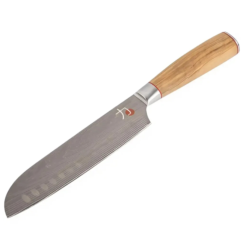 Кухонний ніж MasterPro Tetsu, сантоку, 17.5 см, бежевий (BGMP-4168) - зображення 2