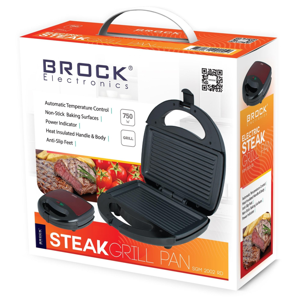 Сендвічниця Brock_з_ПДВ SGM 2002 RD (SGM2002RD) - зображення 3