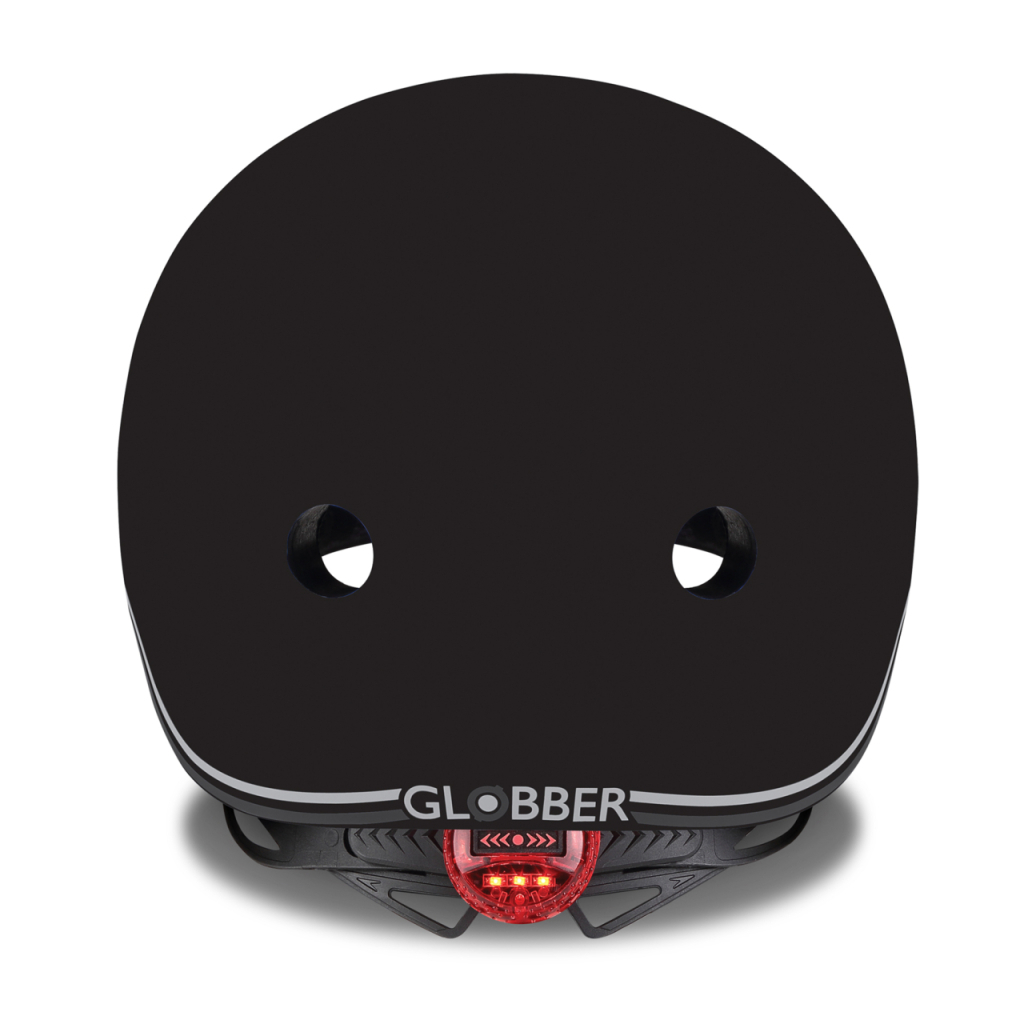 Шолом Globber Go up lights 45-51см чорний, з ліхтариком (506-120) - изображение 3