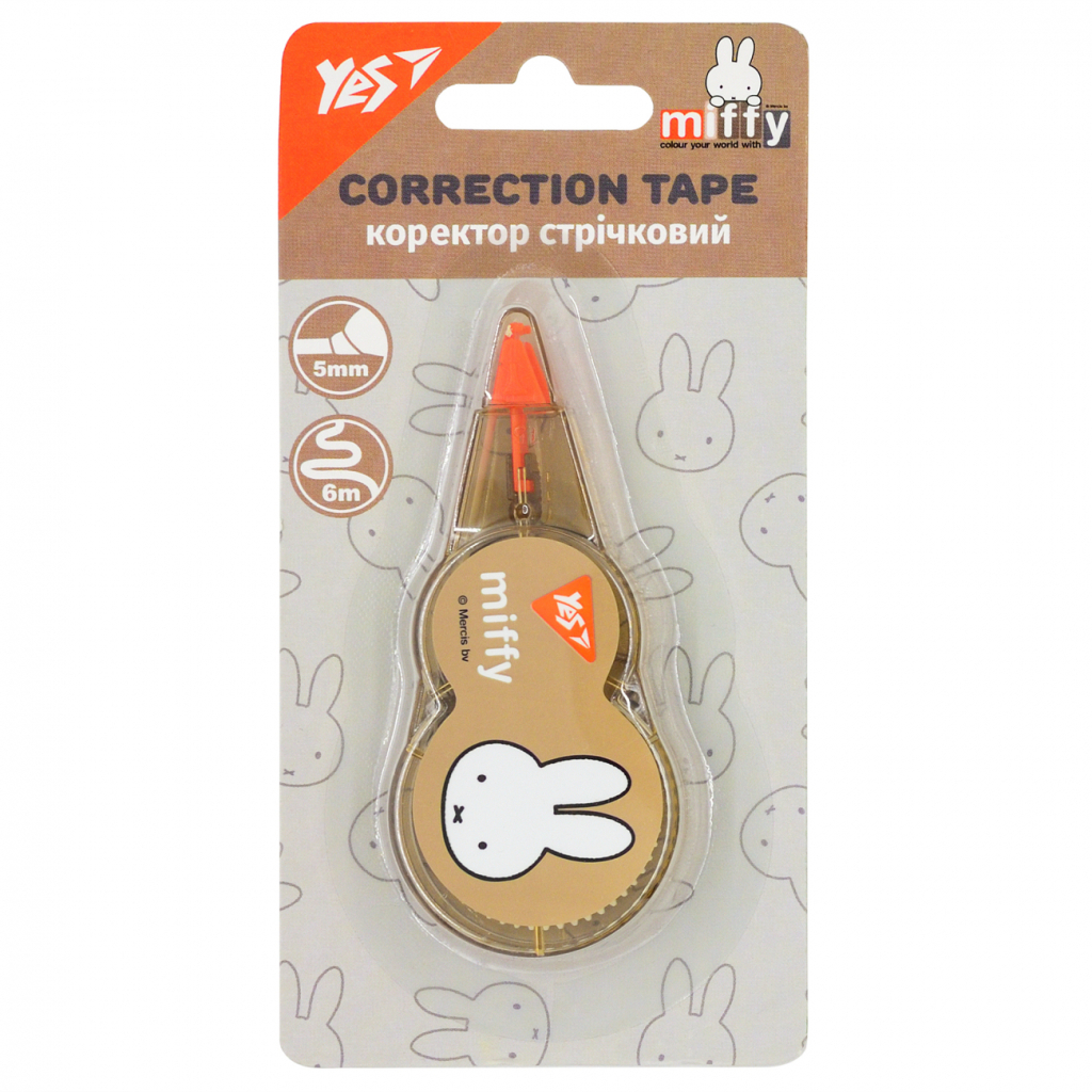 Коректор Yes стрічковий Miffy 5мм х 6м (340119) - зображення 3