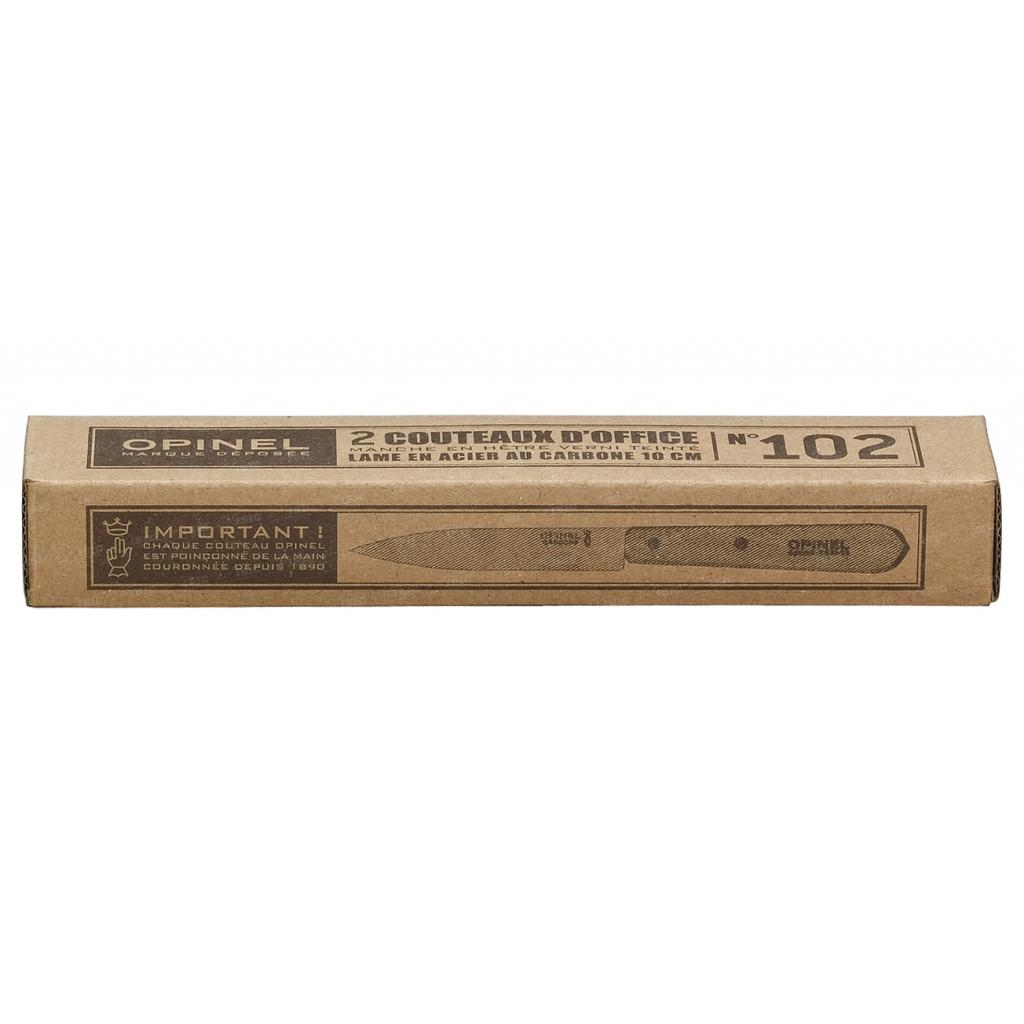 Набір ножів Opinel Office №102 carbon steel 2шт (001222) - зображення 2