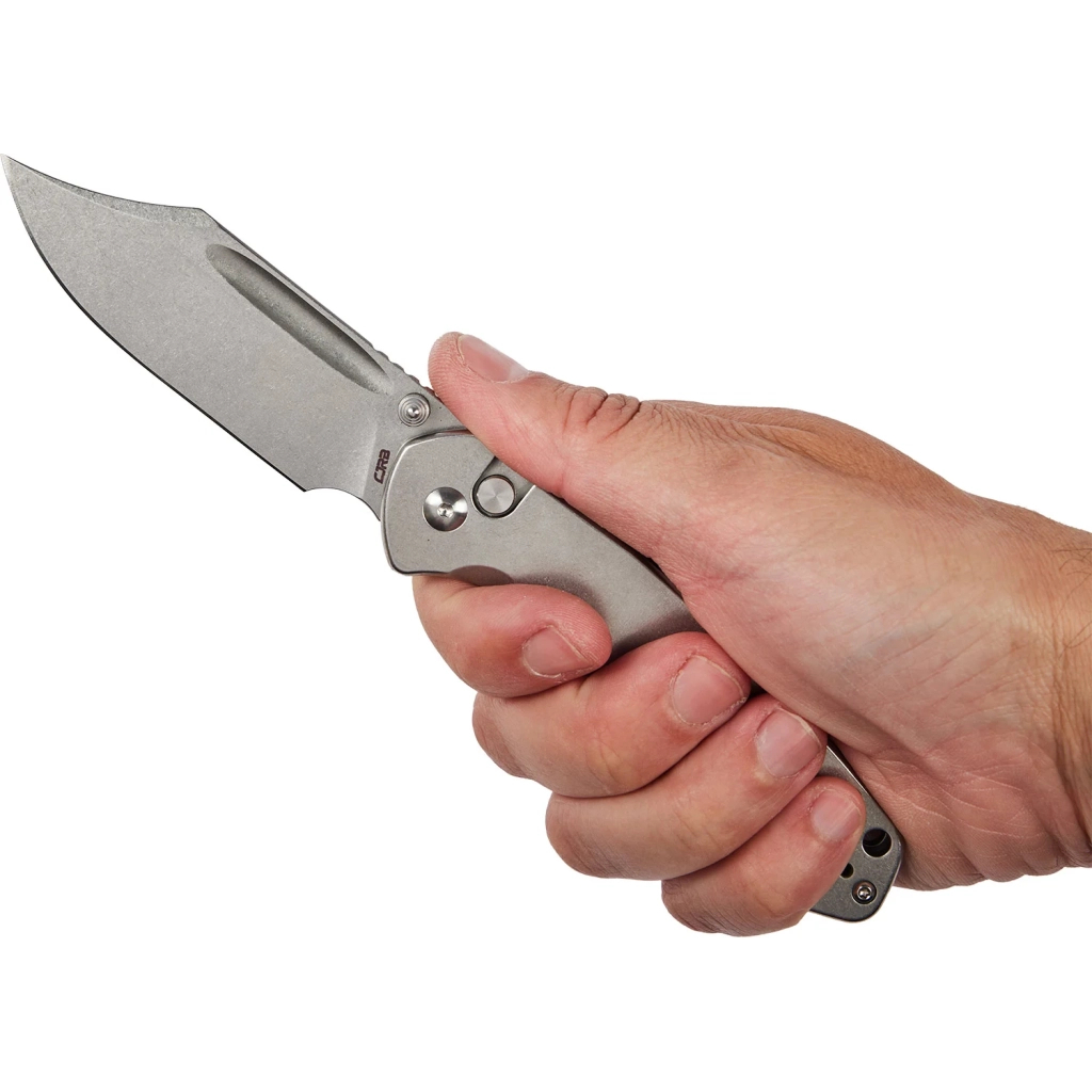 Ніж CJRB Bowie Pyrite SS Grey (J1942-ST) - зображення 5
