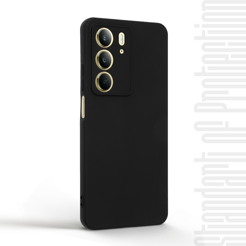 Чохол до мобільного телефона Armorstandart Matte Slim Fit Realme C75 4G Camera cover Black (ARM82898) - зображення 2