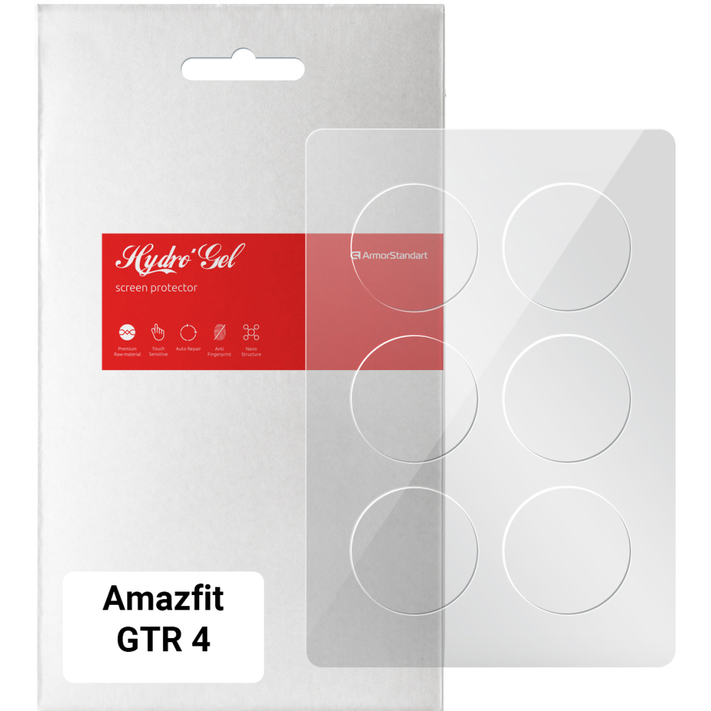 Плівка захисна Armorstandart Amazfit GTR 4 6 pcs. (ARM65220) - зображення 1