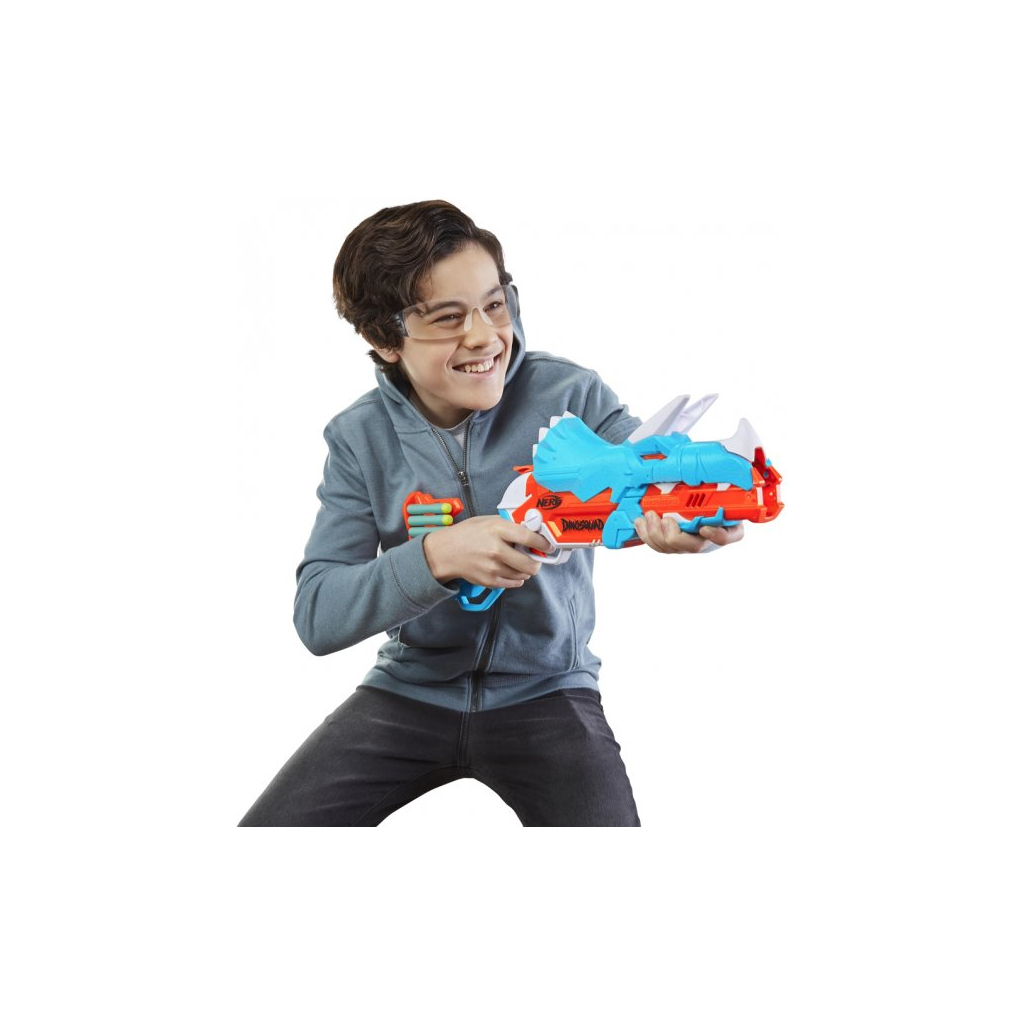 Іграшкова зброя Hasbro Nerf DinoSquad Tricera-Blast (F0803) - зображення 6