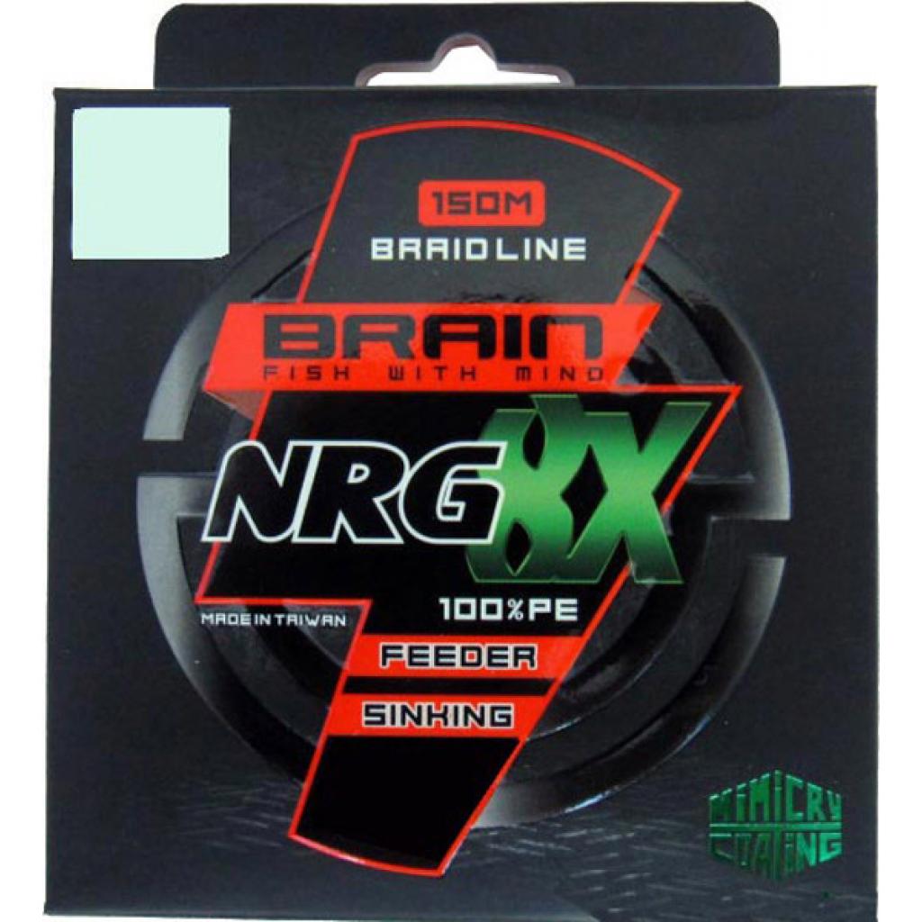 Шнур Brain fishing NRG 8X sinking 150m 0.08mm 7.2kg Brown (1858.20.81) - зображення 1